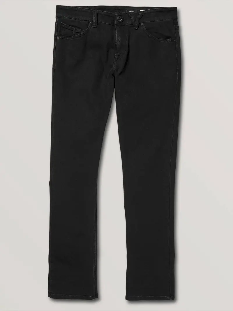 Volcom Vorta Slim Fit Jeans Blackout 4