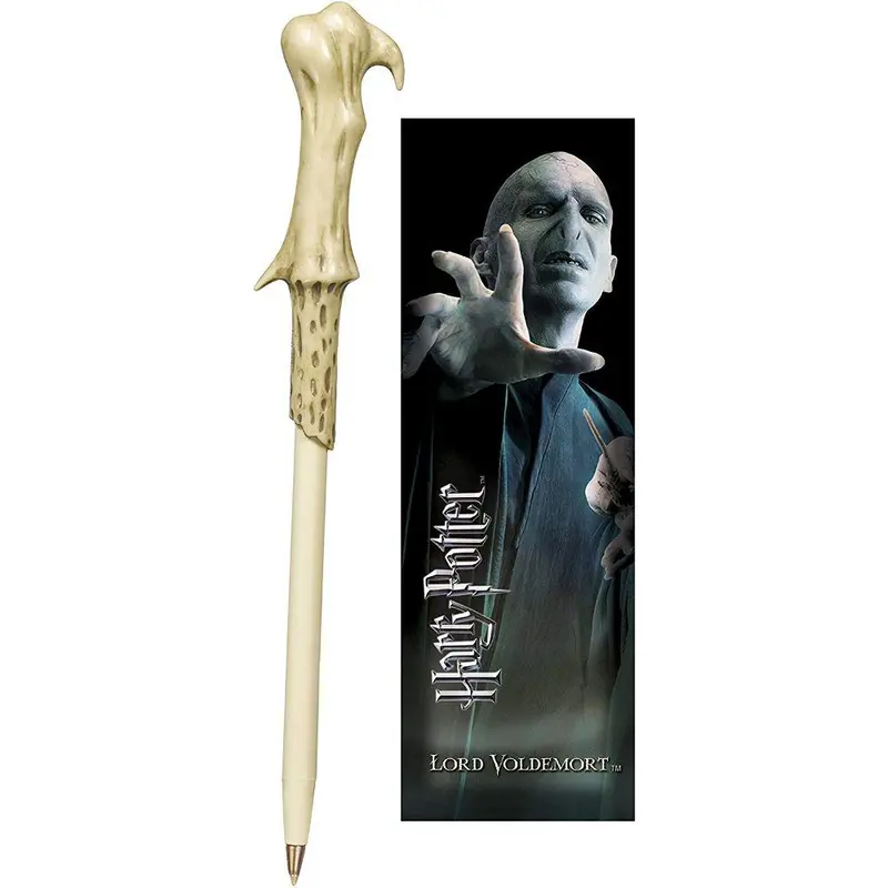 Voldemort Wand Pen & Bookmark By The Noble Collection 1