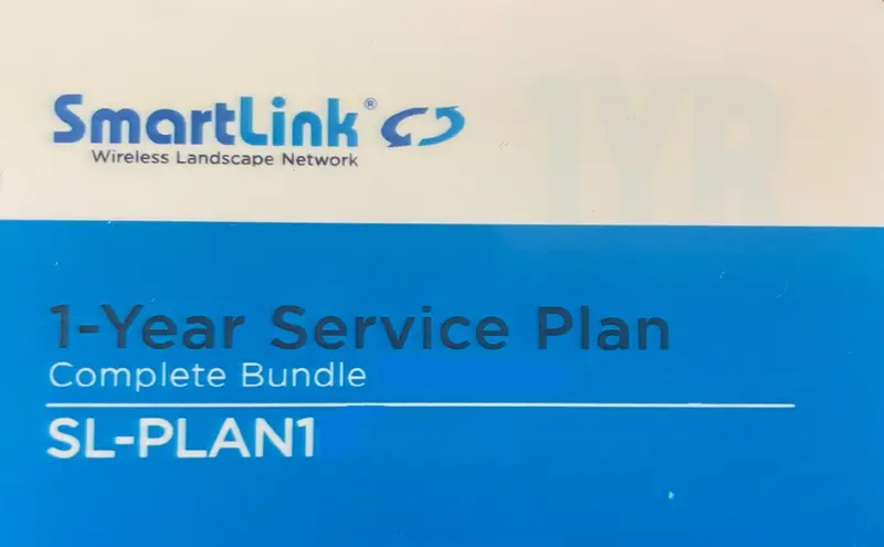 Weathermatic - Smartlink 1-Year Service Plan - Sl-Plan1-Card 1