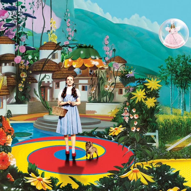 Wizard Of Oz Yellow Brick Road Panoramic Poster 1