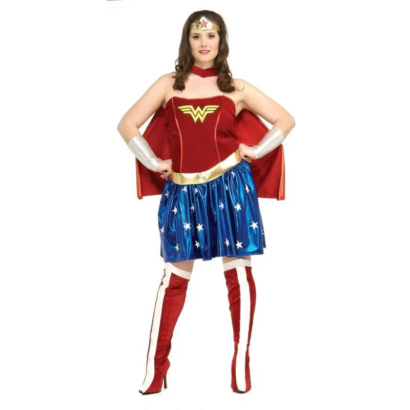 Wonder Woman Adult Plus Size Costume 1