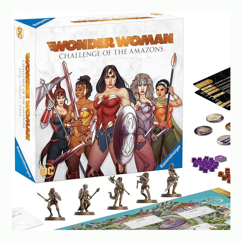 Wonder Woman Challenge Of The Amazons Strategy Game 1