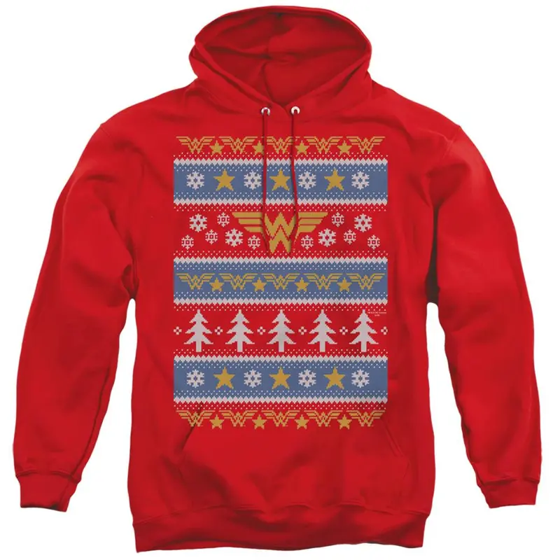 Wonder Woman Christmas Hoodie 1