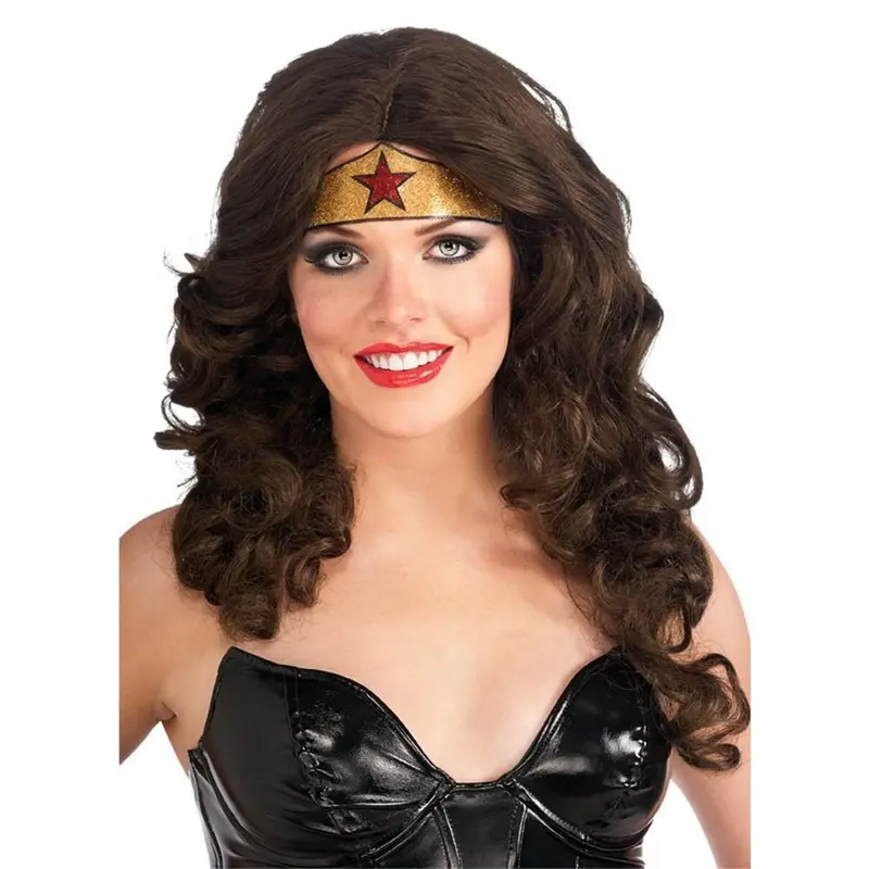Wonder Woman Crown Temporary Tattoo Costume Accessory 1