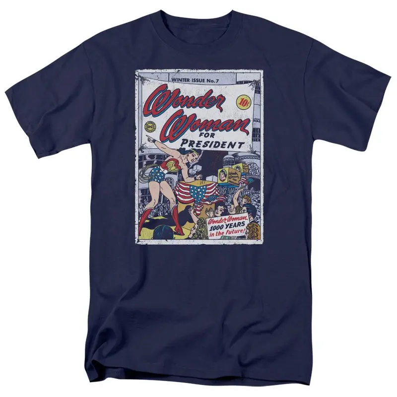 Wonder Woman For President T-Shirt 1