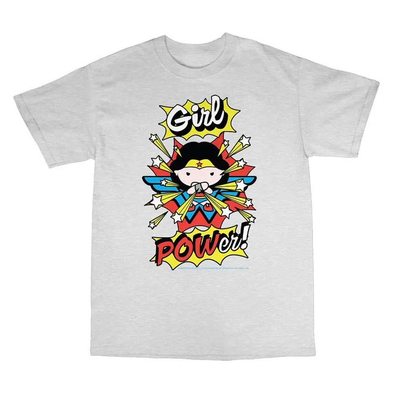 Wonder Woman Girl Power Chibi Toddler T-Shirt 1