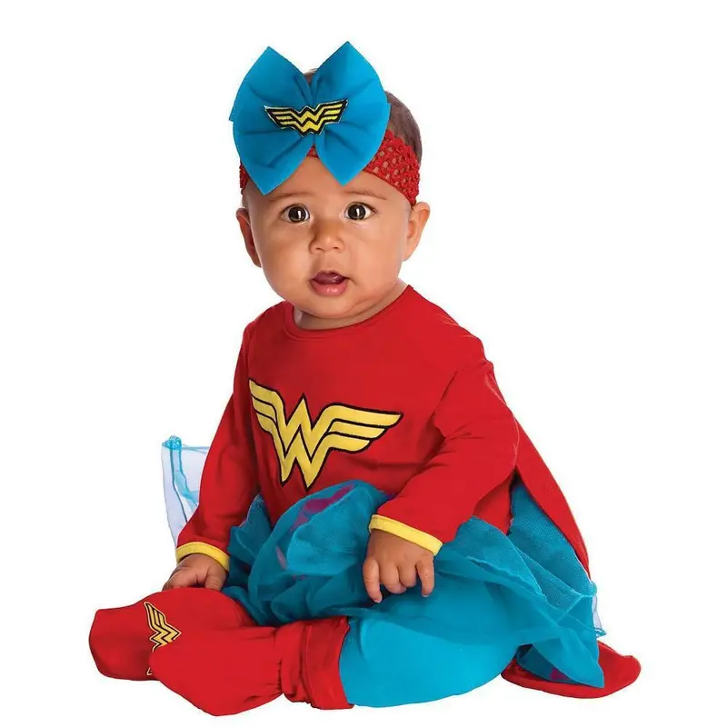 Wonder Woman Infant Costume With Headband And Booties 1