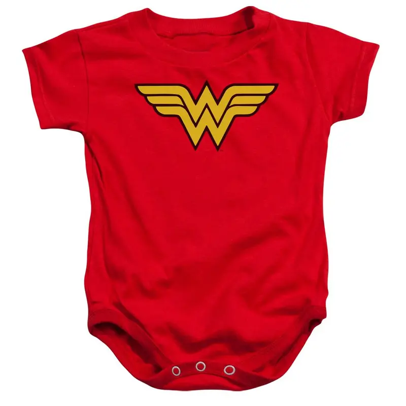 Wonder Woman Logo Infant Snapsuit 1
