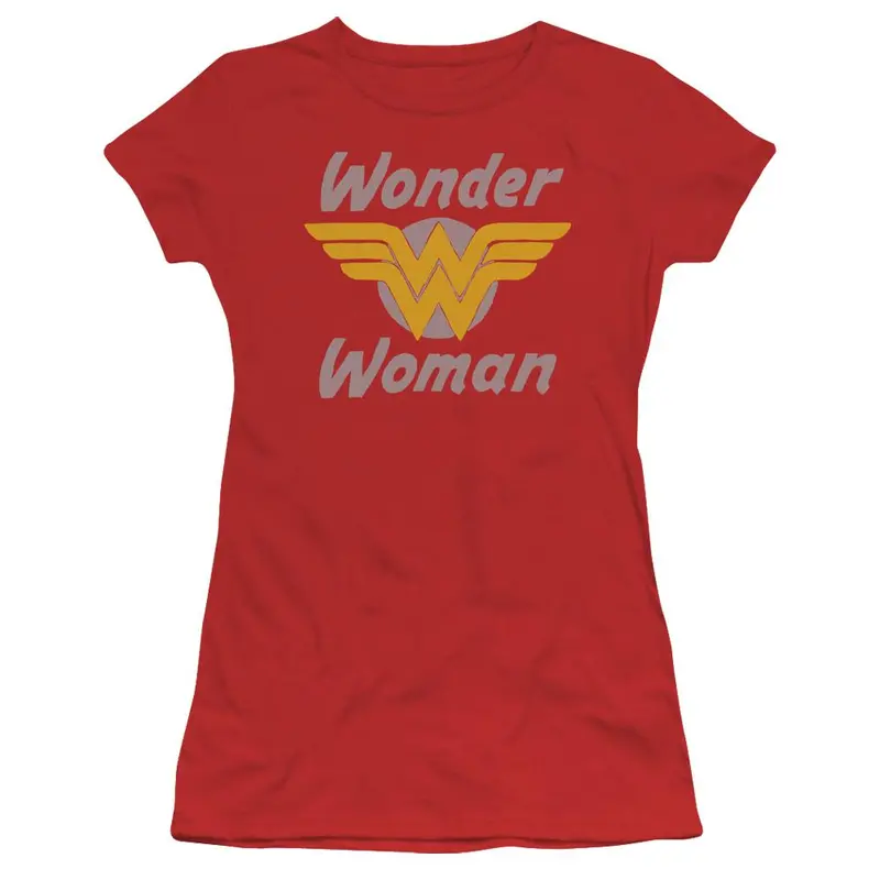 Wonder Woman Logo (Variant) Juniors T-Shirt 1