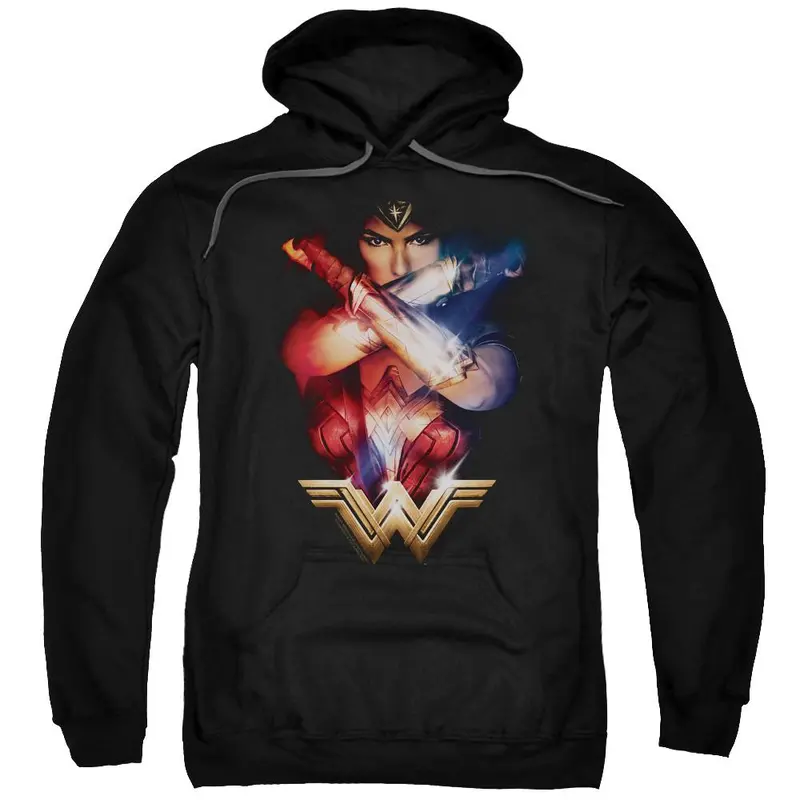 Wonder Woman Movie Arms Crossed Hoodie 1