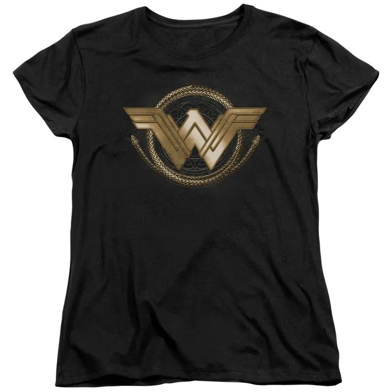 Wonder Woman Movie Logo & Lasso Women's T-Shirt 1