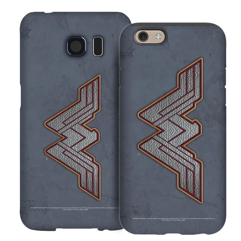 Wonder Woman Movie Metallic Logo Phone Case 1