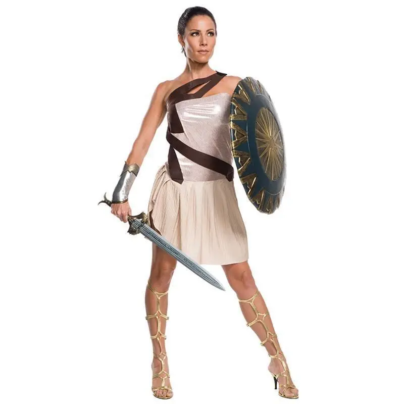 Wonder Woman Movie Wonder Woman Beach Battle Deluxe Adult Costume 1