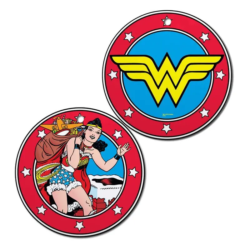 Wonder Woman With Gifts Ornament 1