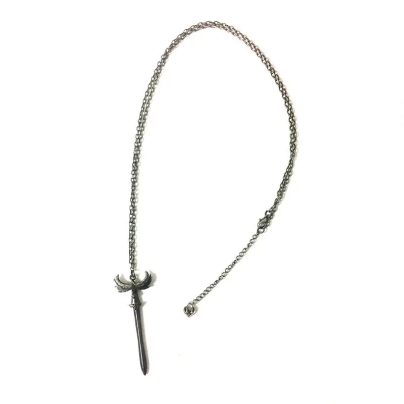 Wonder Woman X Love And Madness Sword Of Athena Black Brass Necklace 1