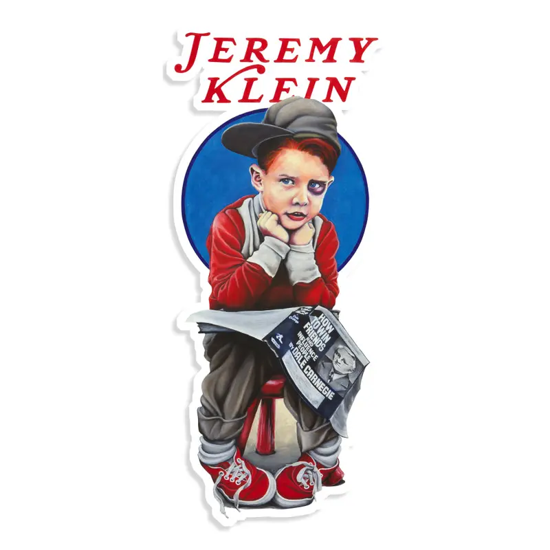 World Industries Jeremy Klein Black Eye Kid Sticker 1