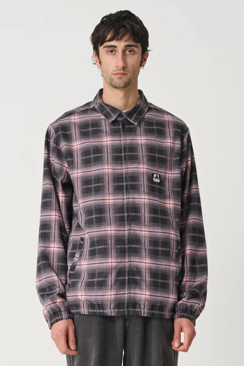 Xlarge Blended Check Zip Jacket 1