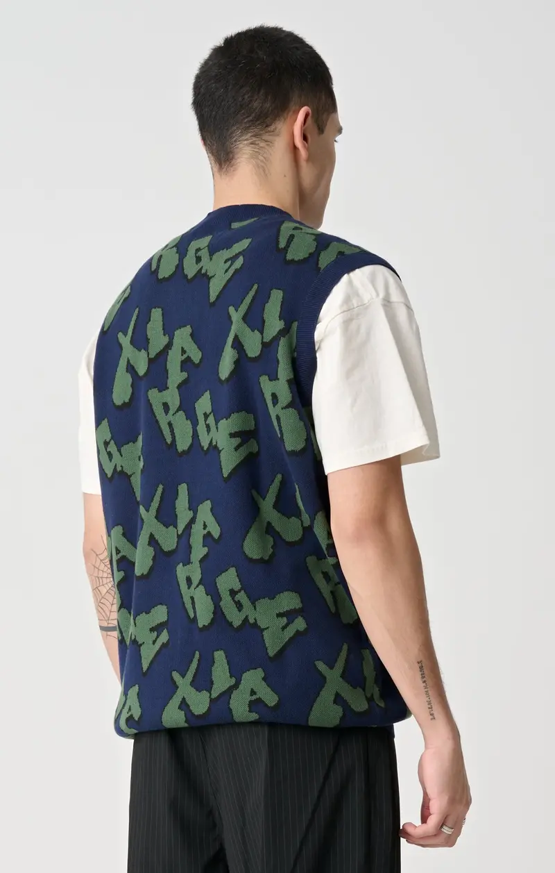 Xlarge Xl Drop Knit Vest 2