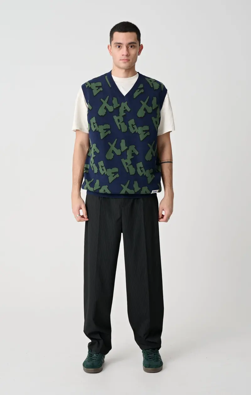 Xlarge Xl Drop Knit Vest 4