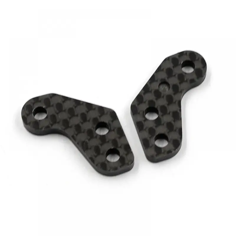 Xpress: +1Mm Offset Rear Graphite Knuckle Plates (2Pcs) 1