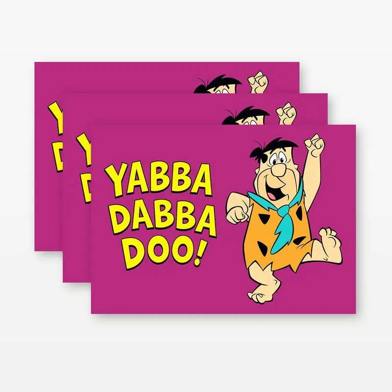 Yabba Dabba Doo&Trade; Notecards 1