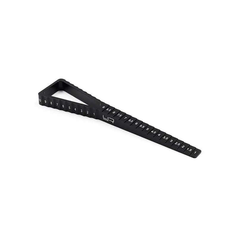 Yeah Racing: 2In1 Ride Height & Droop Gauge For 1/10 Touring Cars (Black) 1