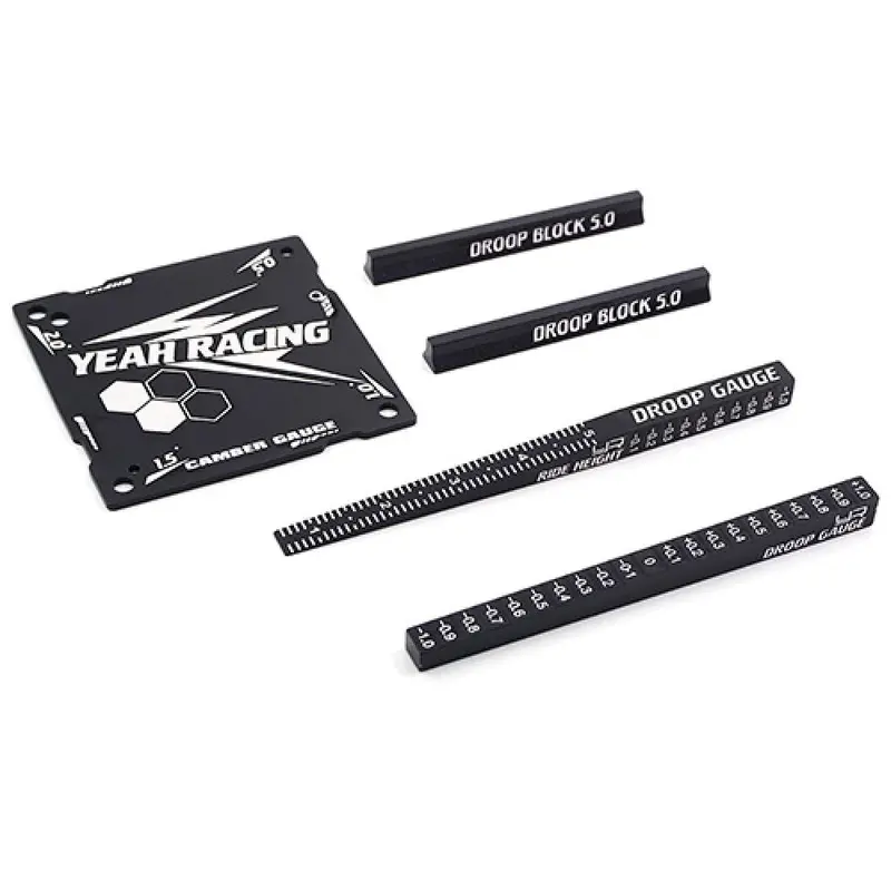 Yeah Racing: Aluminum Set Up Tool Kit For 1/28 Mini-Z 1