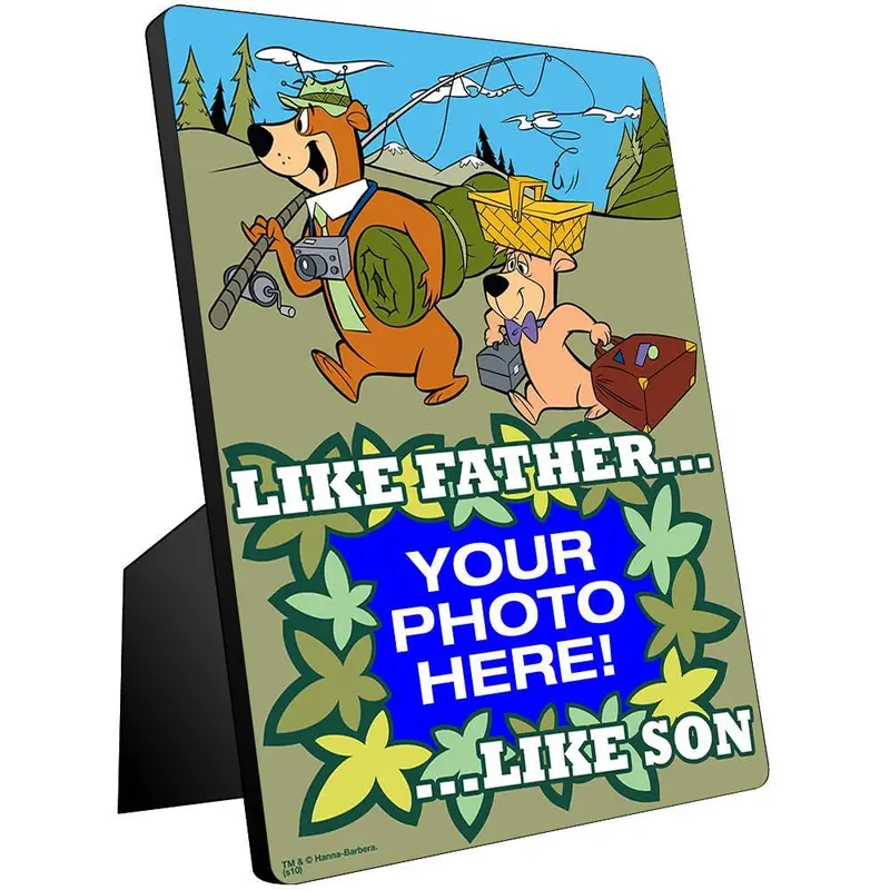 Yogi Bear And Boo-Boo Like Father, Like Son Custom Photo Panel 1