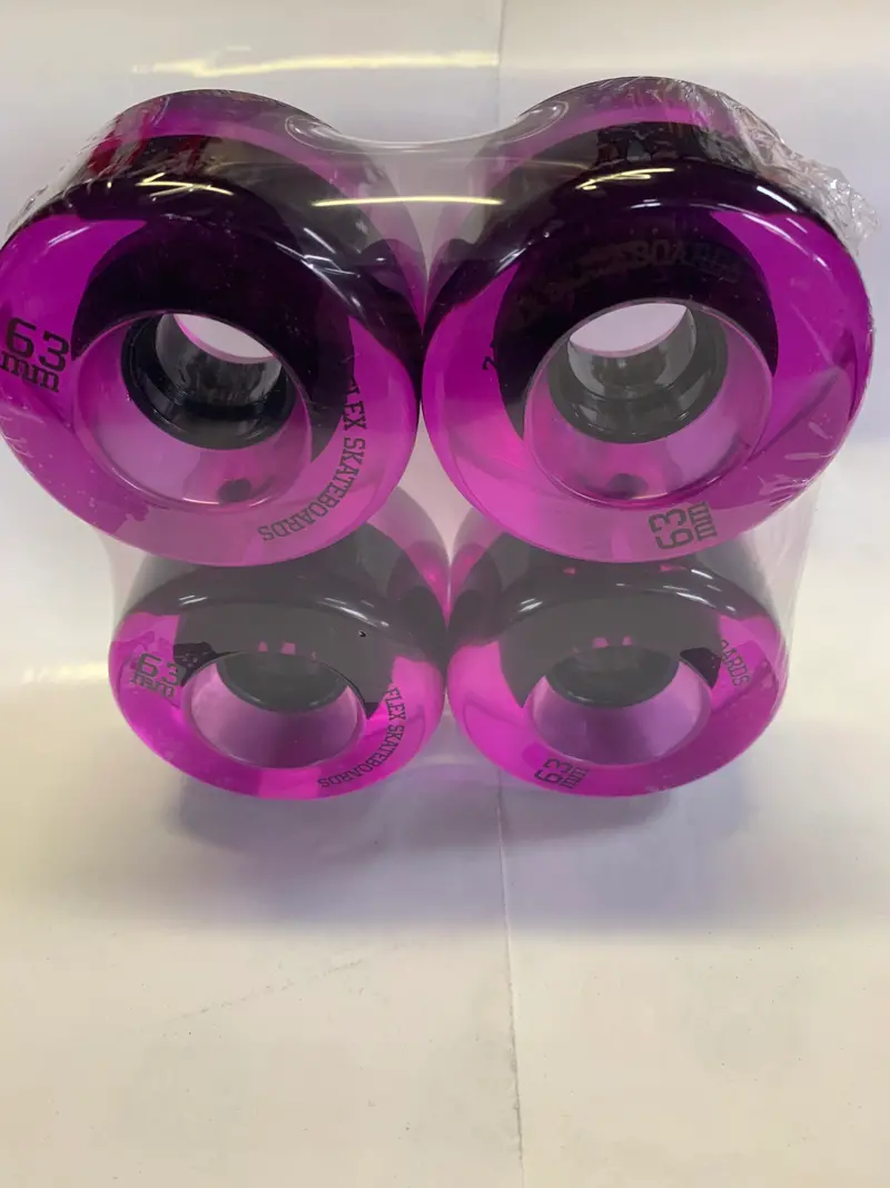 Z Flex Cruiser Wheels 63Mm Purple 1