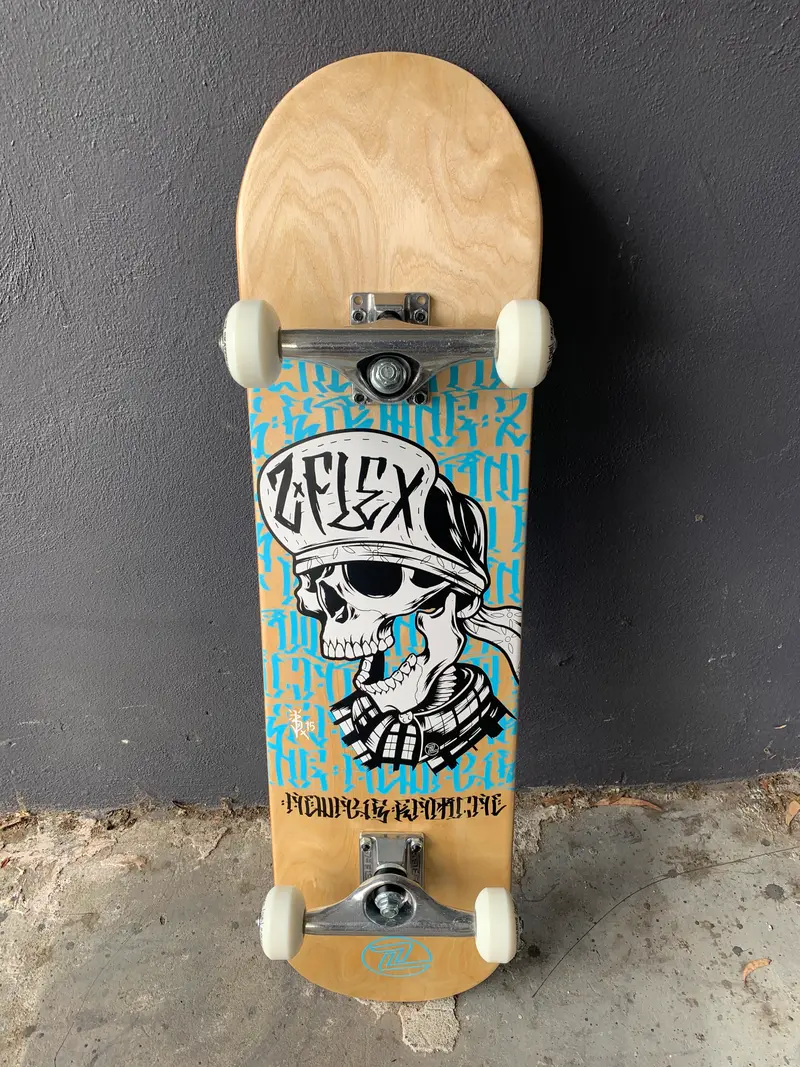 Z Flex Skull 8.00" 1