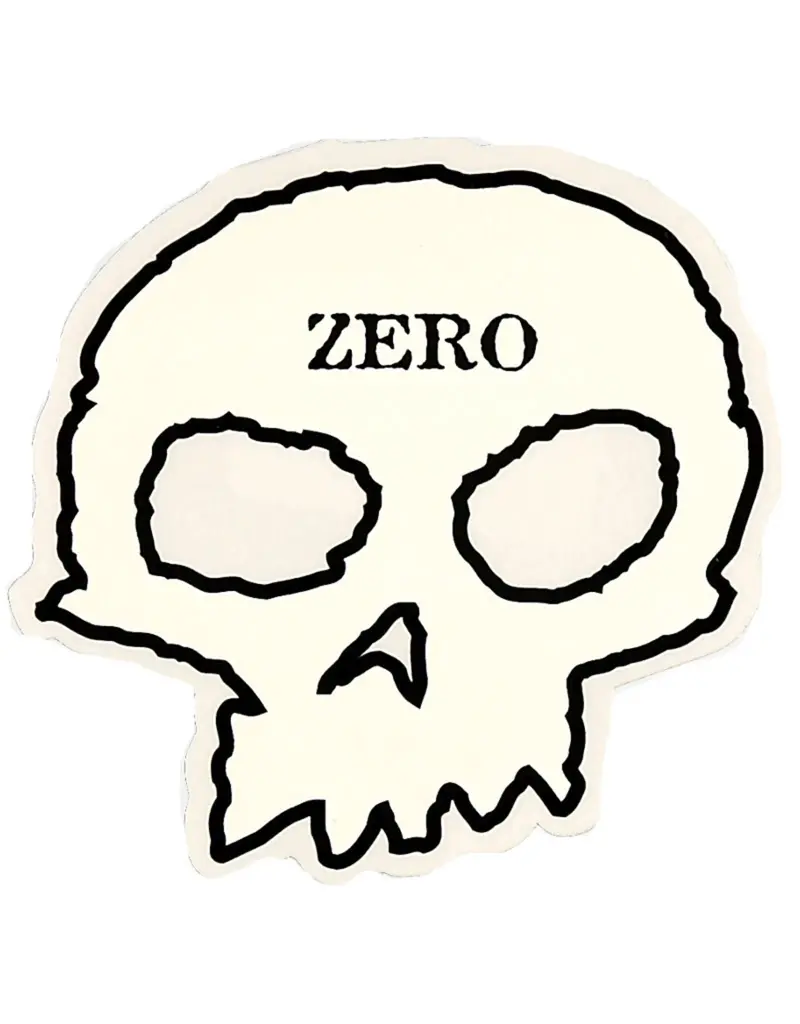 Zero Single Skull Sticker 1