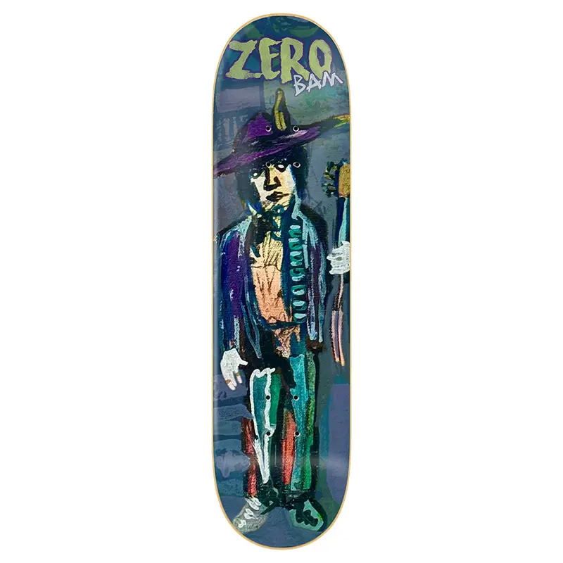 Zero X Bam Margera Music Man 8.25" Deck 1