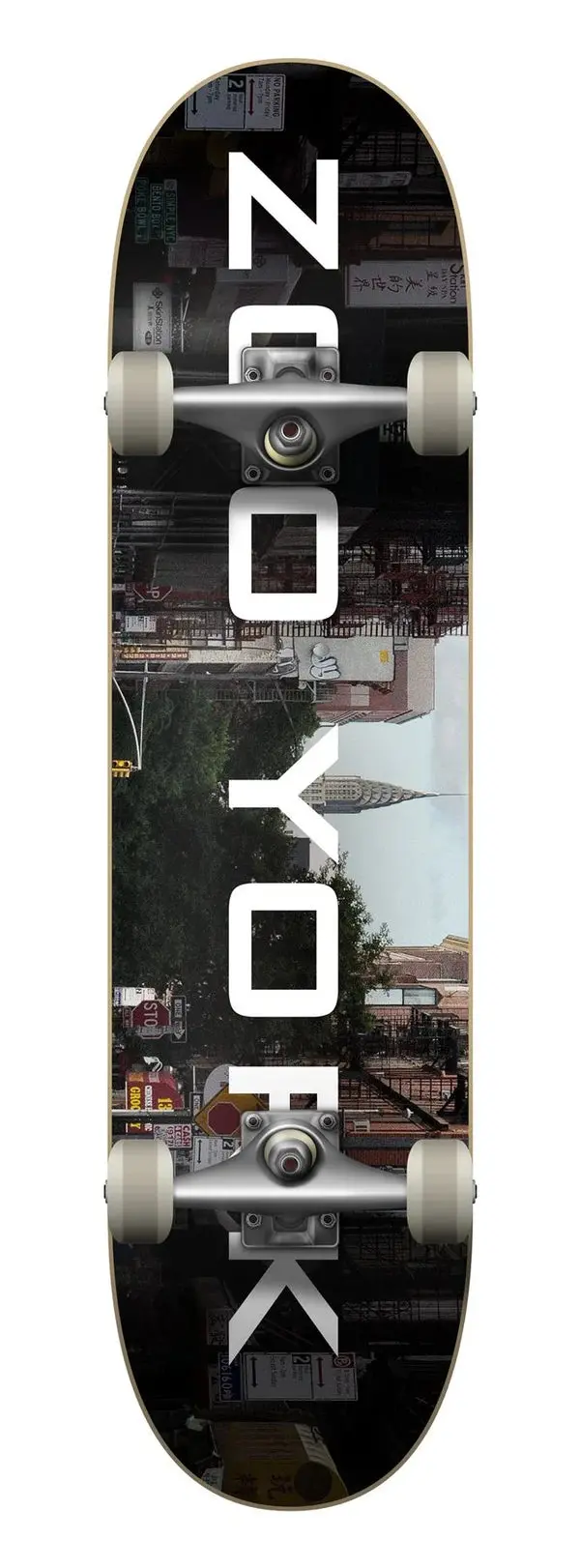 Zoo York Og 95 Logo Block Chrysler Complete 8" 1