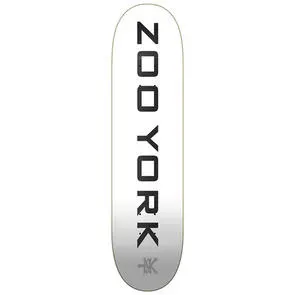 Zoo York Og Logo Block Deck White/Black/Grey 8.0 1