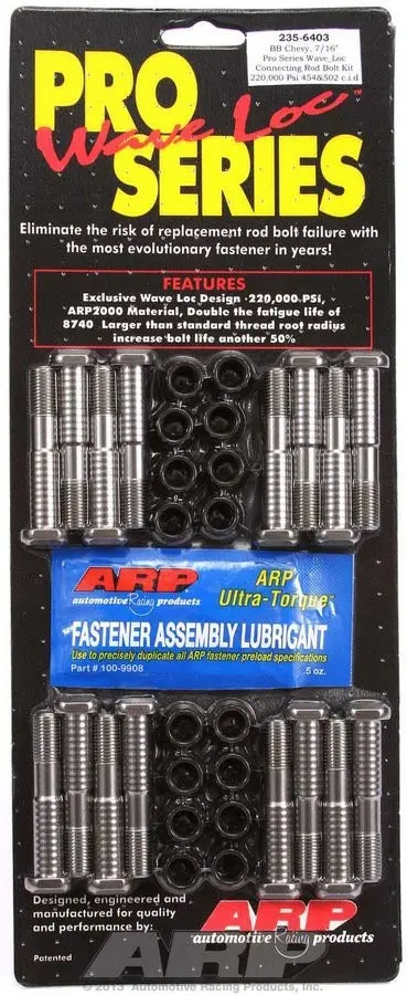 Arp Bbc Pro-Series Rod Bolt Kit – 7/16-Inch, 8-Piece (235-6403) 1