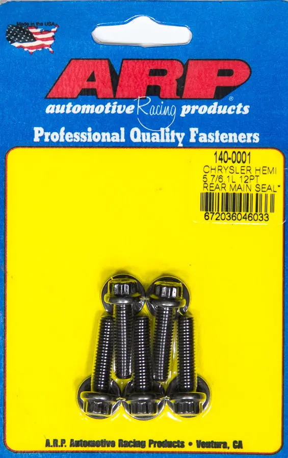 Arp Rear Motor Cover Bolt Kit – Stainless Steel Fasteners For Mopar 5.7L And 6.1L Hemi Engines 1
