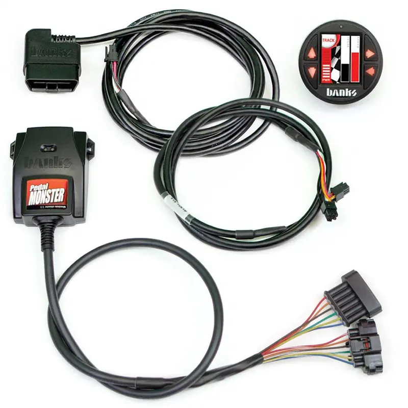 Banks Power 64347 Pedalmonster Throttle Controller – Includes Idash 1.8 Supergauge Display 1