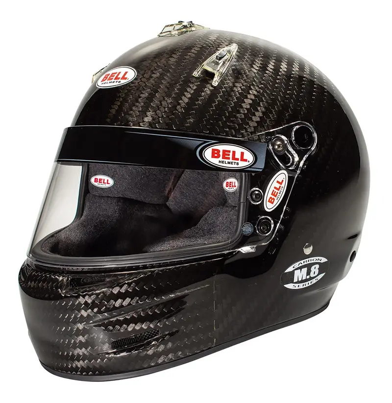 Bell Helmets 1208A02 M8 Carbon Fiber Racing Helmet – Sa2020 & Fia 8859 Certified 1