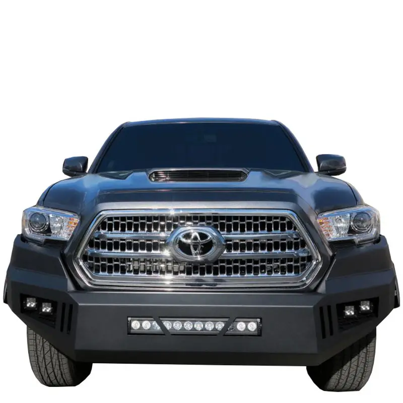 Black Horse Off-Road Matte Black Steel Front Bumper – Armour I Series 1