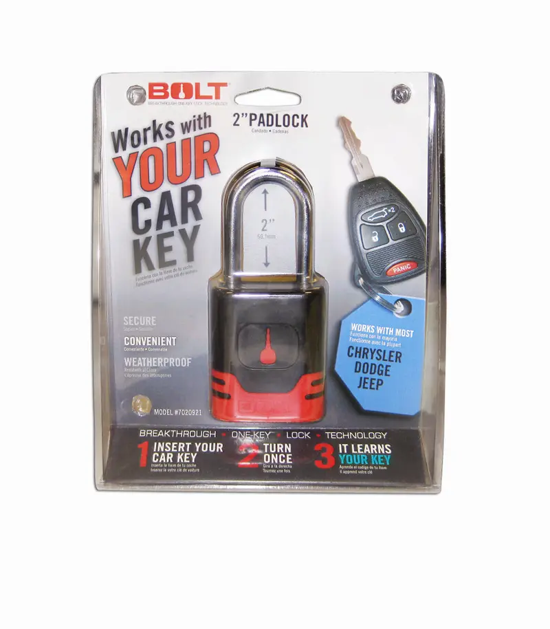 Bolt 7018520 Chrysler/Dodge/Jeep-Compatible Padlock 1