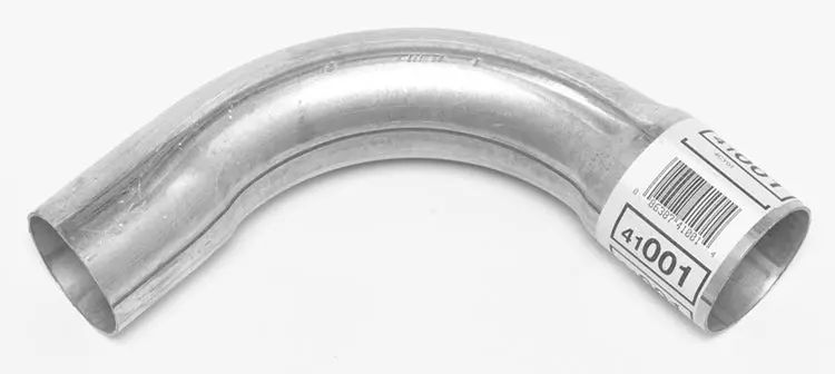 Dynomax 41001 Aluminized 90-Degree Exhaust Bend – 2" Id × 2" Od, 4" Radius 1
