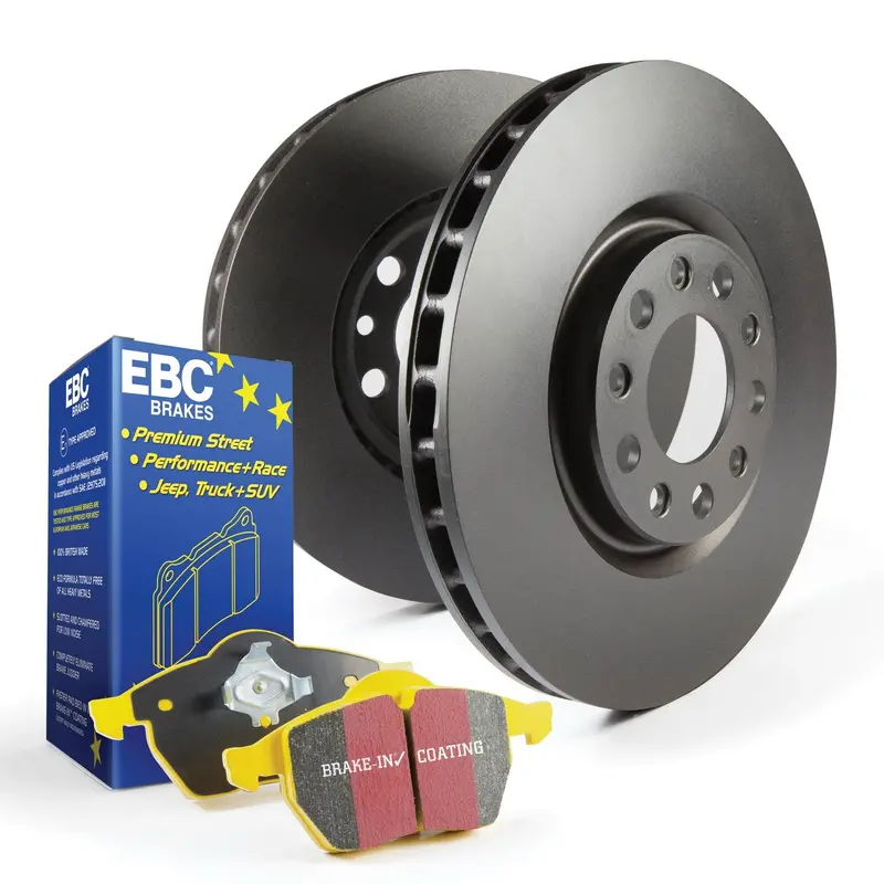 Ebc S13Kf1534 Yellowstuff Brake Kit With Rk Series Rotors 1