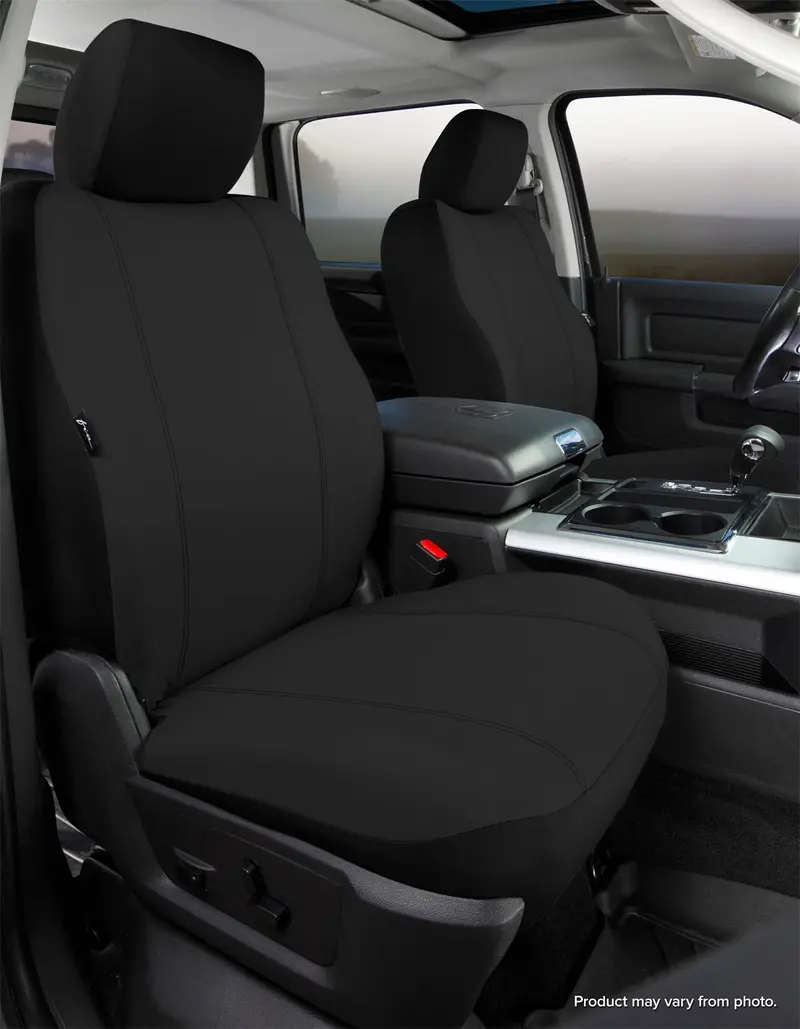 Fia Sp89-72 Black Seat Protector Custom Cover – Poly-Cotton Blend, Bucket Seat Fit 1