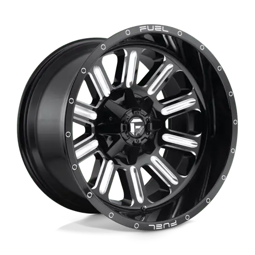 Fuel D620 Machined Black Wheel – 18×9", 8×180Mm Bolt Pattern, +1Mm Offset 1