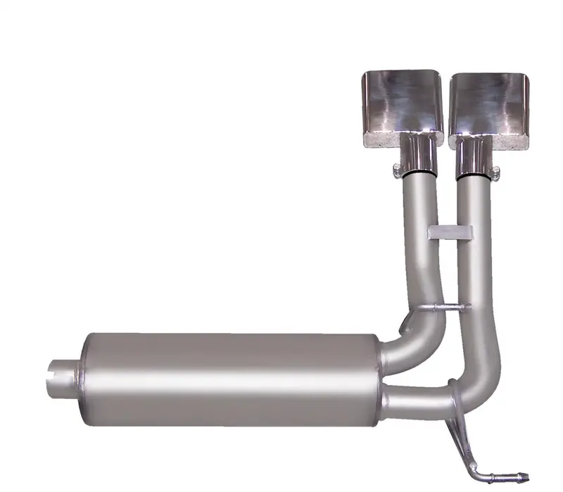 Gibson Super Truck Cat-Back Exhaust System – Stainless Steel Construction 1