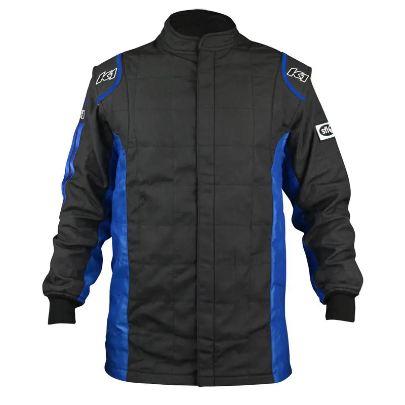 K1 Racegear Sportsman Racing Jacket – Black/Blue, Small (21-Spt-Nb-S) 1