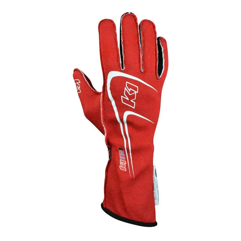 K1 Racegear Track 1 Youth Racing Glove – Red, Size 3X-Small (3Xs) 1
