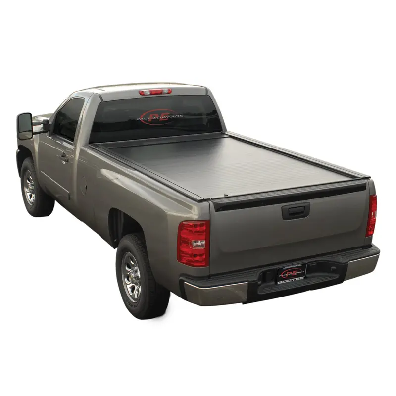 Pace Edwards M-Fmt5379 Full-Metal Jackrabbit Tonneau Cover – Hard Folding Truck Bed Cover 1