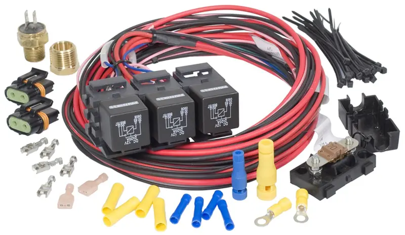 Painless Wiring 30117 Dual-Activation Fan Relay – Programmable Cooling Fan Control Module 1