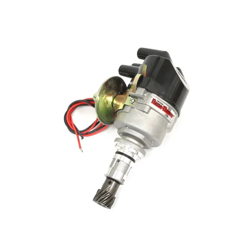 Pertronix D190609 Ford X-Flow Distributor – Cast Iron Housing With Vacuum Advance And Side-Mount Cap 1